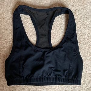 Racerback sports bra